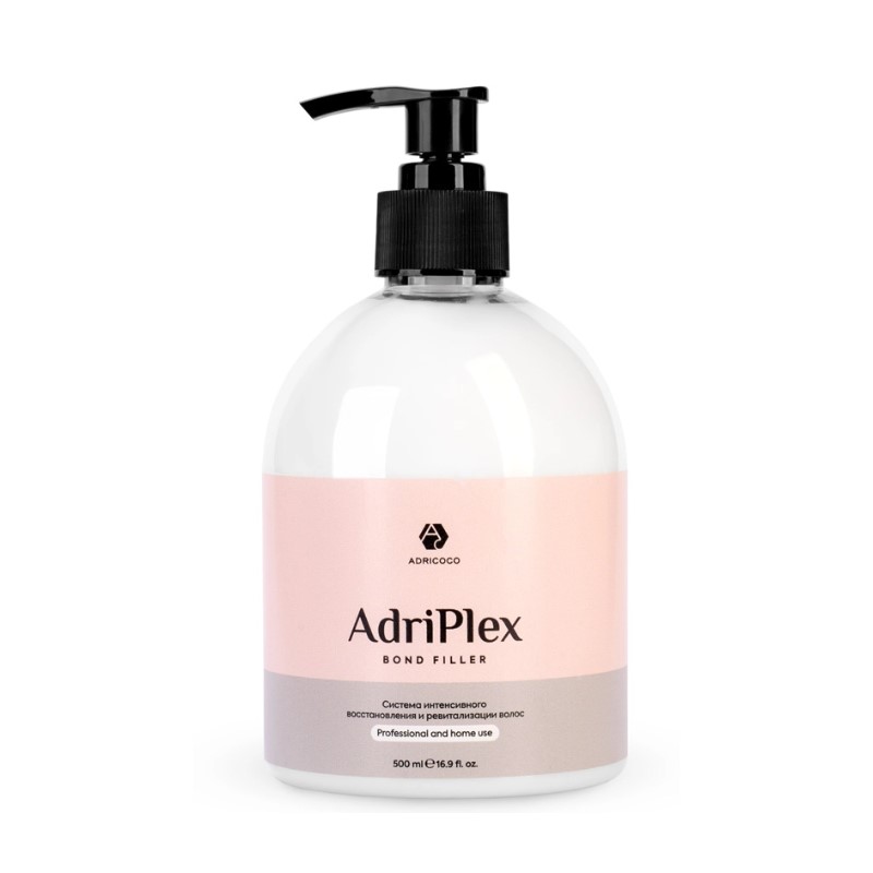 adricoco adriplex bond filler Система интенсивного восстановления и ревитализации волос 500 мл ADRICOCO ADRIPLEX Bond Filler Система интенсивного восстановления и ревитализации волос 500 мл — изображение 1