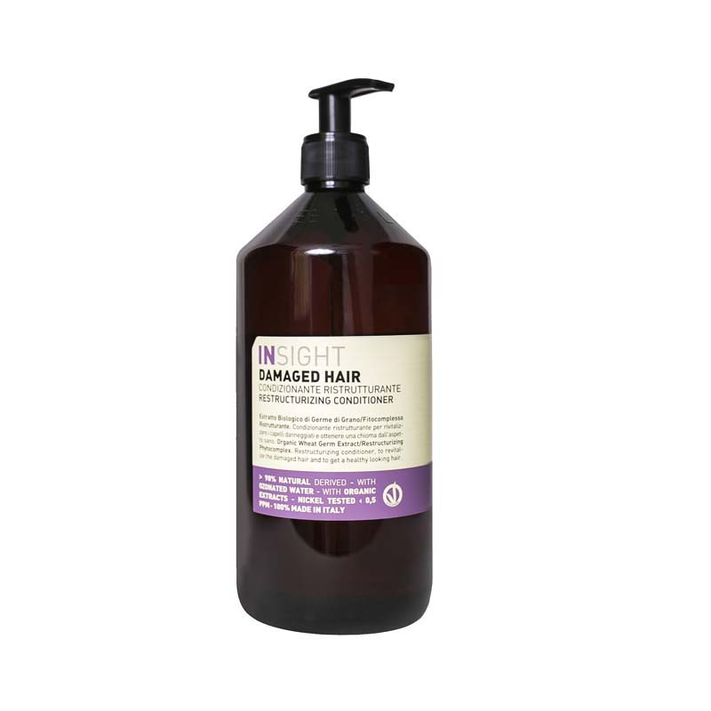 insight damaged hair Кондиционер для поврежденных волос, 900 мл INSIGHT DAMAGED HAIR Кондиционер для поврежденных волос, 900 мл — изображение 1