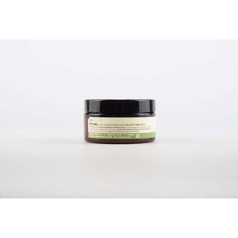 insight styling elastic fibre paste / Моделирующая паста средней фиксации, 90 мл INSIGHT STYLING ELASTIC FIBRE PASTE / Моделирующая паста средней фиксации, 90 мл — изображение 1