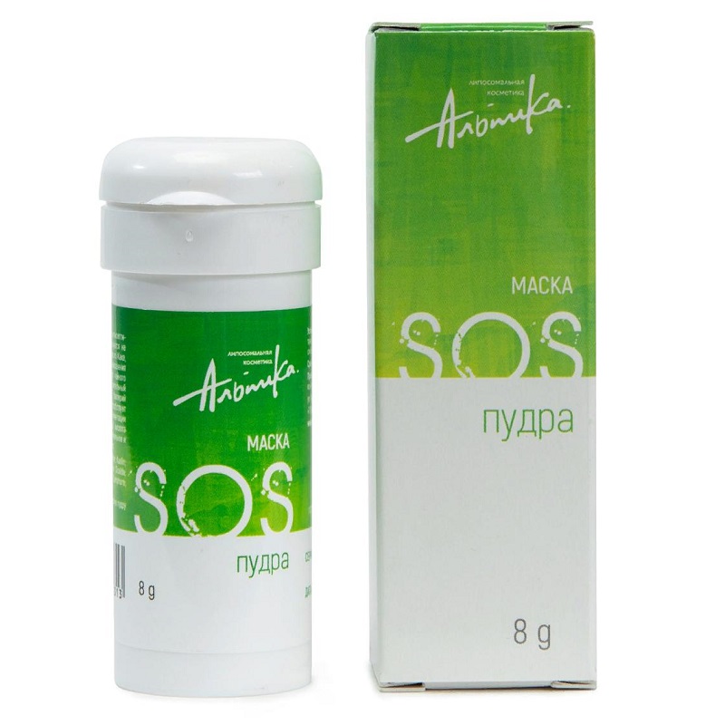 Маска sos пудра, 8 мл, alpika Маска SOS - пудра, 8 мл, ALPIKA — изображение 1