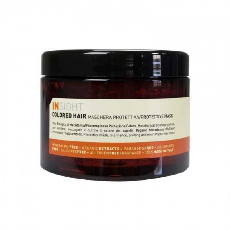 insight colored hair Защитная маска для окрашенных волос, 500 мл INSIGHT COLORED HAIR Защитная маска для окрашенных волос, 500 мл — изображение 1