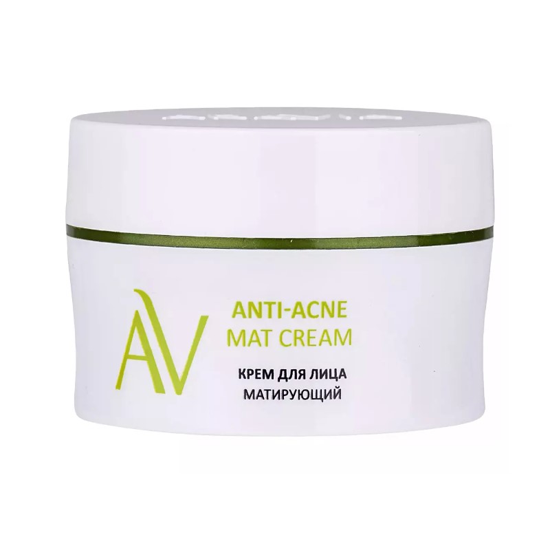 Крем для лица матирующий anti acne mat cream, 50 мл aravia Крем для лица матирующий Anti-Acne Mat Cream, 50 мл ARAVIA — изображение 1