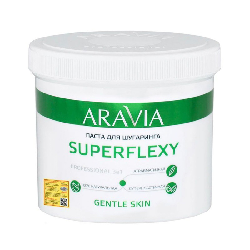 Паста для шугаринга superflexy gentle skin, 750 г aravia Паста для шугаринга Superflexy Gentle Skin, 750 г ARAVIA — изображение 1