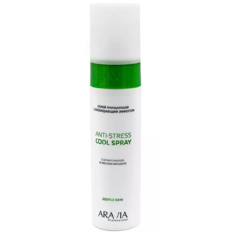 Спрей очищающий с охлаждающим эффектом anti stress cool spray, 250 мл aravia Спрей очищающий с охлаждающим эффектом Anti-Stress Cool Spray, 250 мл ARAVIA — изображение 1