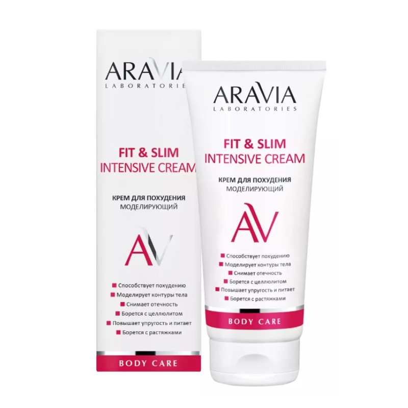 Крем для похудения моделирующий fit & slim intensive cream, 200 мл aravia Крем для похудения моделирующий Fit & Slim Intensive Cream, 200 мл ARAVIA — изображение 1