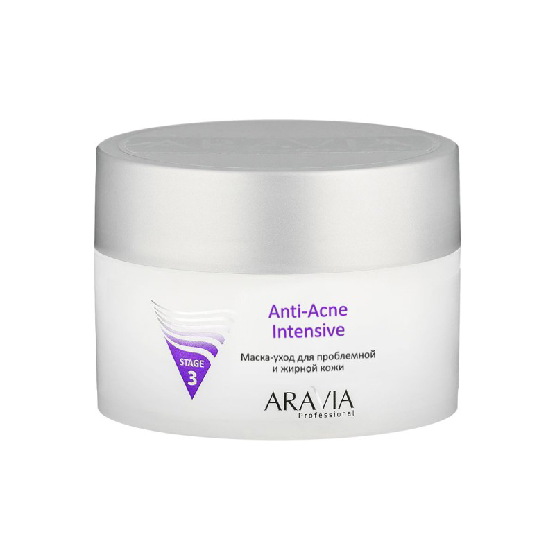 Маска уход для проблемной и жирной кожи anti acne intensive, 150 мл aravia Маска-уход для проблемной и жирной кожи Anti-Acne Intensive, 150 мл ARAVIA — изображение 1
