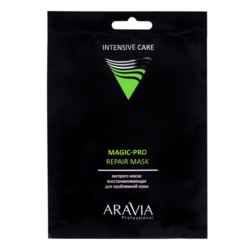 Экспресс маска восстанавливающая для проблемной кожи magic – pro repair mask, 1 шт aravia Экспресс-маска восстанавливающая для проблемной кожи Magic – Pro Repair Mask, 1 шт ARAVIA — изображение 1