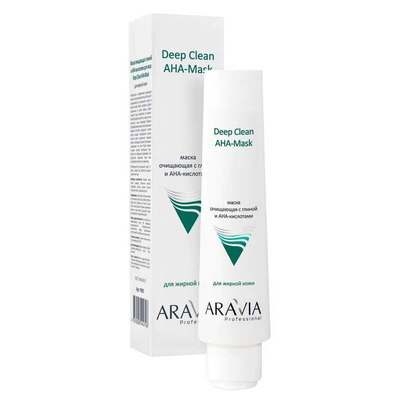 Маска очищающая с глиной и aha кислотами для лица deep clean aha mask, 100 мл aravia Маска очищающая с глиной и AHA-кислотами для лица Deep Clean AHA-Mask, 100 мл ARAVIA — изображение 1