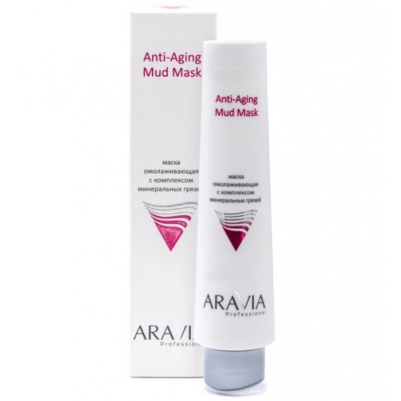 Маска омолаживающая с комплексом минеральных грязей anti aging mud mask, 100 мл aravia Маска омолаживающая с комплексом минеральных грязей Anti-Aging Mud Mask, 100 мл ARAVIA — изображение 1