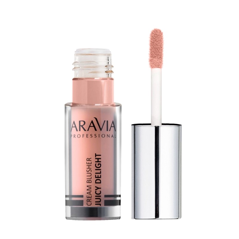arav l004, Румяна жидкие кремовые juicy delight, 5 мл 01 blusher, aravia arav_L004, Румяна жидкие кремовые JUICY DELIGHT, 5 мл - 01 blusher, Aravia — изображение 1