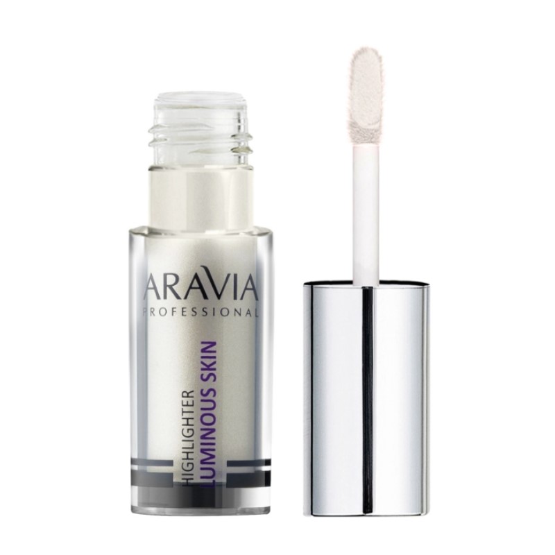 arav l012, Хайлайтер жидкий кремовый для лица и тела luminous skin, 5 мл 02 highlighter, aravia arav_L012, Хайлайтер жидкий кремовый для лица и тела LUMINOUS SKIN, 5 мл - 02 highlighter, Aravia — изображение 1