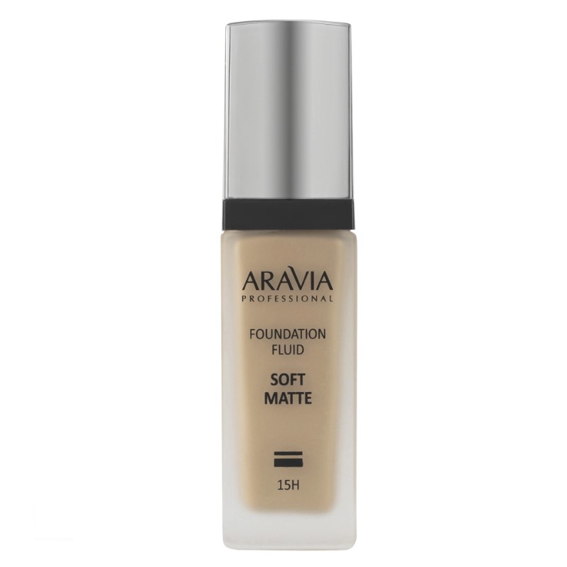 arav l021, Тональный крем для лица матирующий soft matte, 30 мл 04 foundation matte, aravia arav_L021, Тональный крем для лица матирующий SOFT MATTE, 30 мл - 04 foundation matte, Aravia — изображение 1