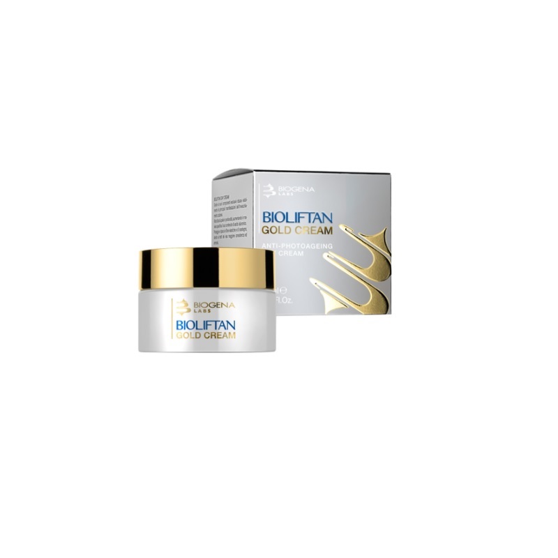 Омолаживающий золото пептидный крем / bioliftan gold cream spf30, 50 мл. biogena Омолаживающий золото-пептидный крем / Bioliftan gold cream SPF30, 50 мл. BIOGENA — изображение 1
