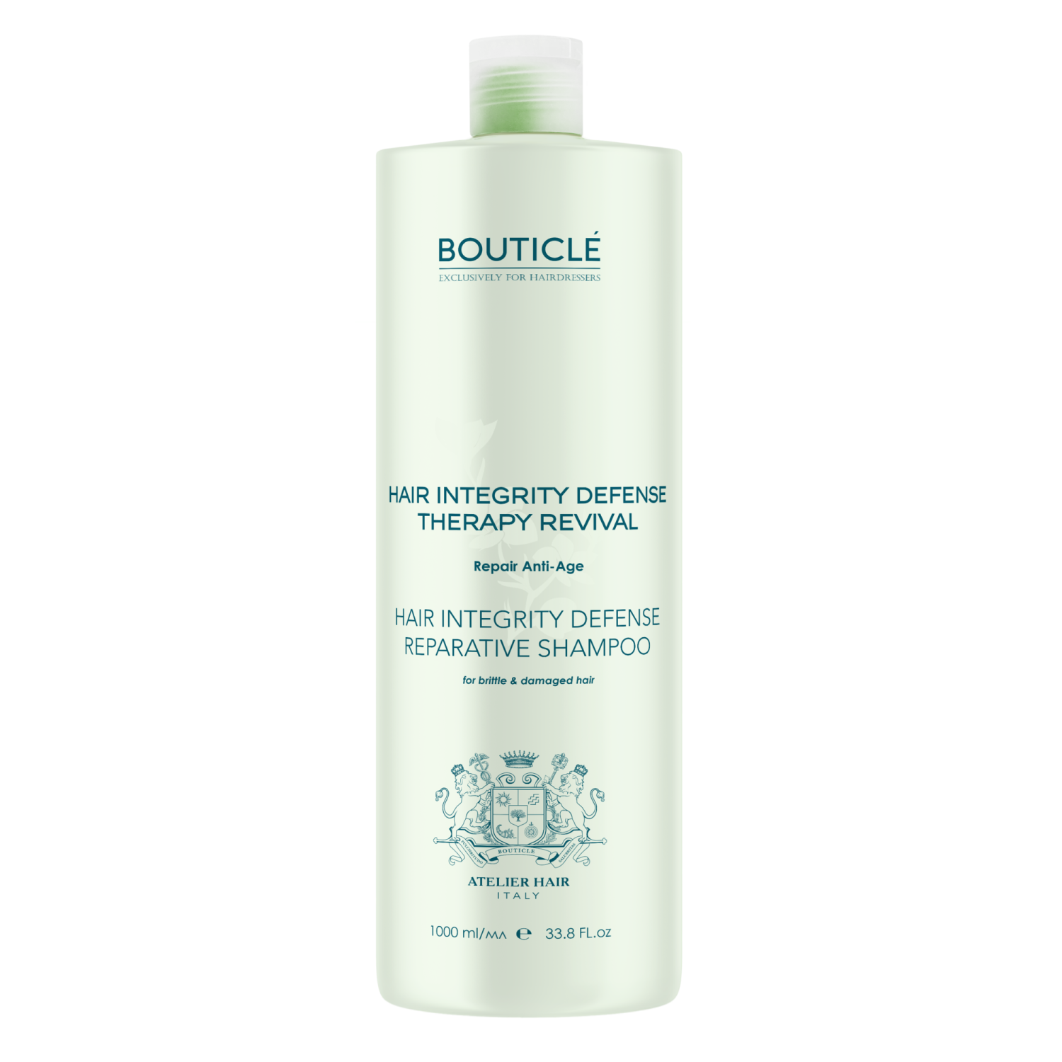 bouticle hair integrity defense reparative shampoo Укрепляющий восстанавливающий шампунь для истонченных хрупких и поврежденных волос 1000 мл BOUTICLE Hair Integrity Defense Reparative Shampoo Укрепляющий восстанавливающий шампунь для истонченных хрупких и поврежденных волос 1000 мл — изображение 1