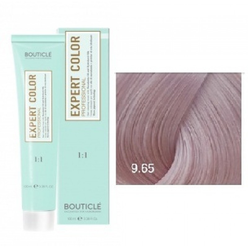 expert color Крем краска для волос 9.65 Блондин перламутровый розовый 100 мл bouticle Expert Color Крем-краска для волос 9.65 Блондин перламутровый розовый 100 мл BOUTICLE — изображение 1