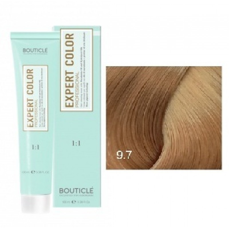 expert color Крем краска для волос 9.7 Светлый капучино 100 мл bouticle Expert Color Крем-краска для волос 9.7 Светлый капучино 100 мл BOUTICLE — изображение 1