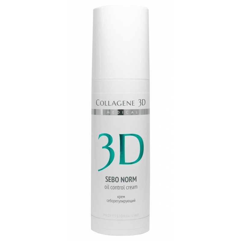Крем для лица ПРОФ sebo norm, 150 мл,, collagene 3d medical Крем для лица ПРОФ Sebo Norm, 150 мл,, COLLAGENE 3D Medical — изображение 1