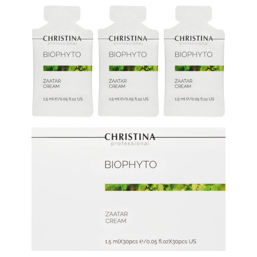 christina bio phyto zaatar cream Крем «Заатар» 1.5 мл*30 шт CHRISTINA Bio Phyto Zaatar Cream Крем «Заатар» 1.5 мл*30 шт — изображение 1