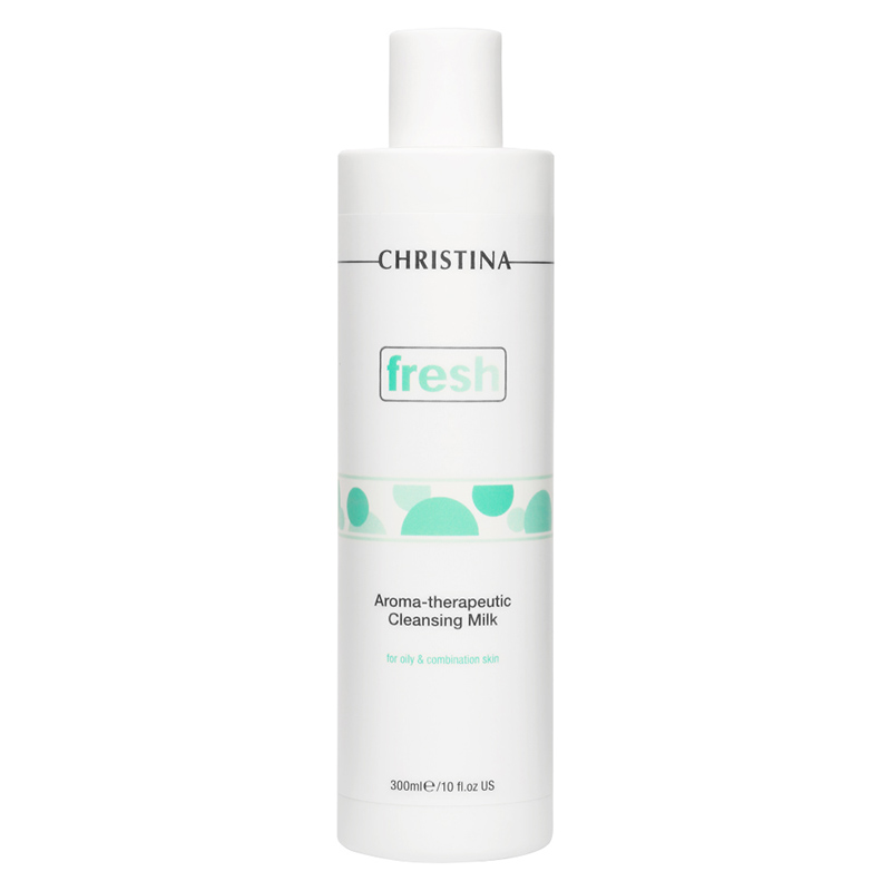 christina fresh aroma theraputic cleansing milk for oily skin Арома терапевтическое очищающее молочко для жирной кожи 300 мл CHRISTINA Fresh-Aroma Theraputic Cleansing Milk for oily skin Арома-терапевтическое очищающее молочко для жирной кожи 300 мл — изображение 1