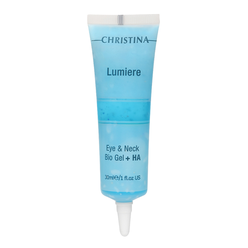 christina eye & neck bio gel + ha lumiere Гель для кожи век и шеи с комплексом дерма витаминов и гиалуроновой кислотой 30 мл CHRISTINA Eye & Neck Bio Gel + HA Lumiere Гель для кожи век и шеи с комплексом дерма-витаминов и гиалуроновой кислотой 30 мл — изображение 1