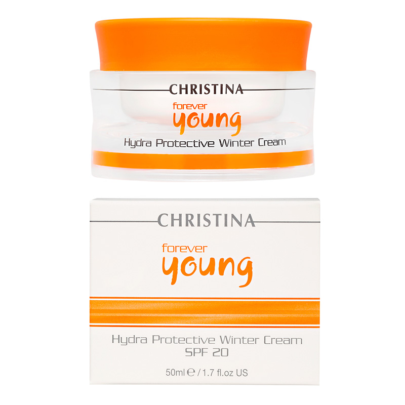 christina forever young hydra protective winter cream spf20 Защитный крем для зимнего времени года 50 мл CHRISTINA Forever Young Hydra Protective Winter Cream SPF20 Защитный крем для зимнего времени года 50 мл — изображение 1