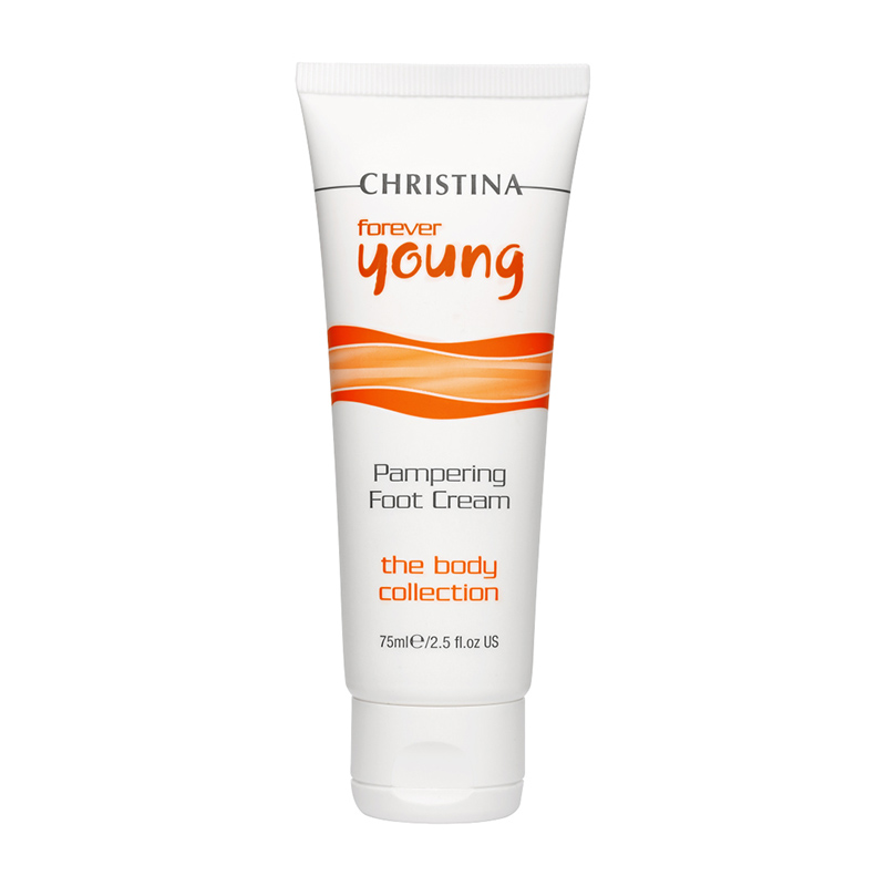 christina forever young pampering foot cream Смягчающий крем для ног 75 мл CHRISTINA Forever Young Pampering Foot Cream Смягчающий крем для ног 75 мл — изображение 1