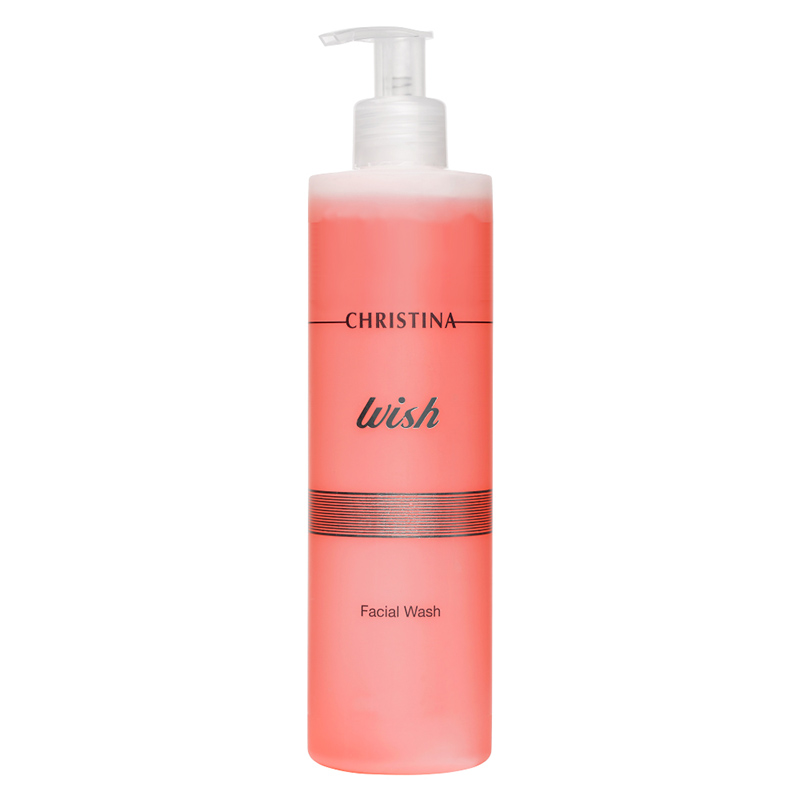 christina wish facial wash Лосьон очиститель для лица 300 мл CHRISTINA Wish Facial Wash Лосьон-очиститель для лица 300 мл — изображение 1