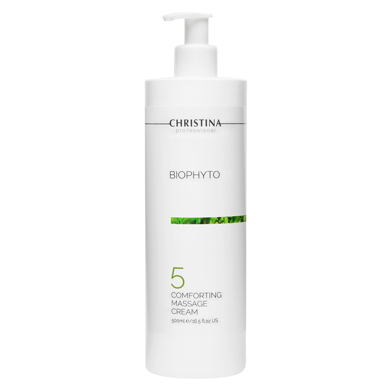 christina bio phyto comforting massage cream Успокаивающий массажный крем 500 мл CHRISTINA Bio Phyto Comforting Massage Cream Успокаивающий массажный крем 500 мл — изображение 1