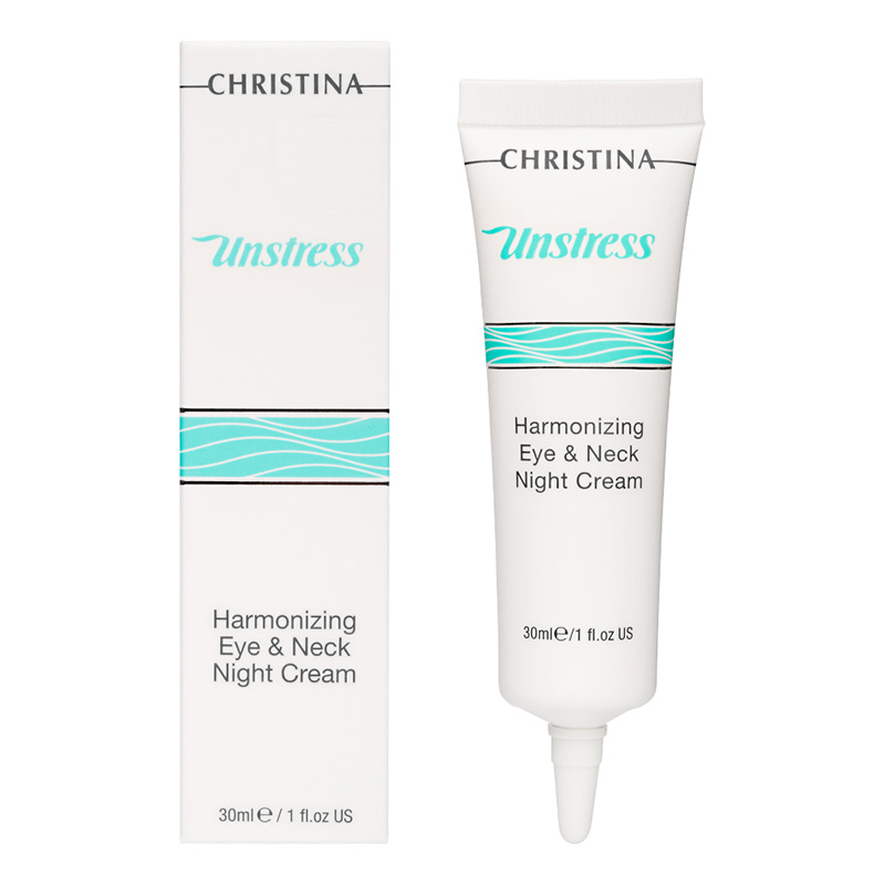 christina unstress harmonizing night cream for eye and neck Гармонизирующий ночной крем для век и шеи 30 мл CHRISTINA Unstress Harmonizing Night Cream For Eye And Neck Гармонизирующий ночной крем для век и шеи 30 мл — изображение 1