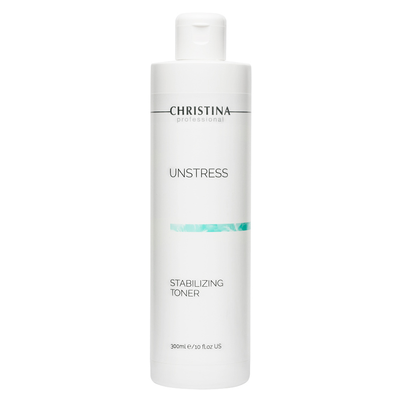 christina unstress stabilizing toner Восстанавливающий баланс тоник 300 мл CHRISTINA Unstress Stabilizing Toner Восстанавливающий баланс тоник 300 мл — изображение 1