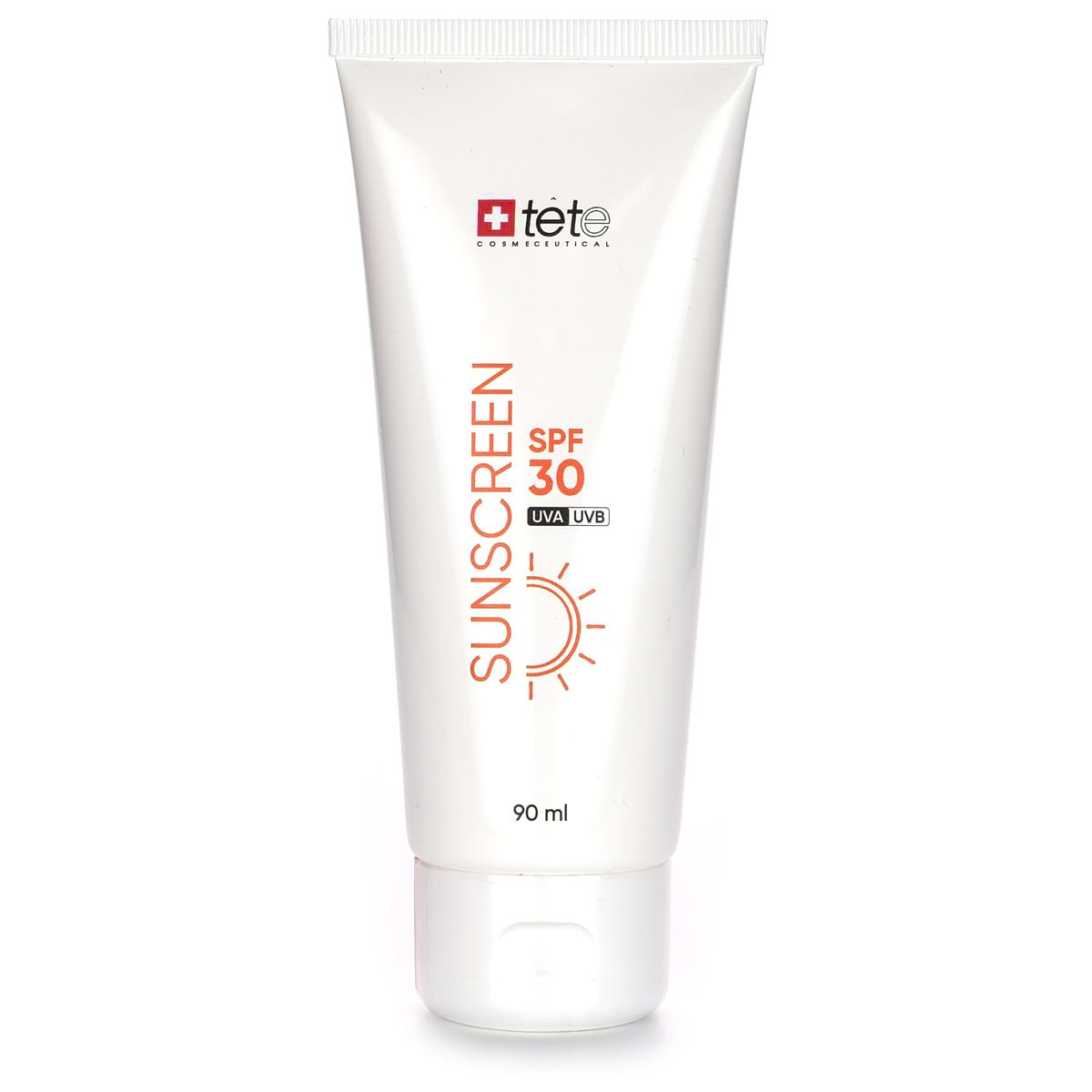 tete sunscreen spf30 Крем флюид фотопротектор 90 мл TETE Sunscreen SPF30 Крем-флюид фотопротектор 90 мл — изображение 1
