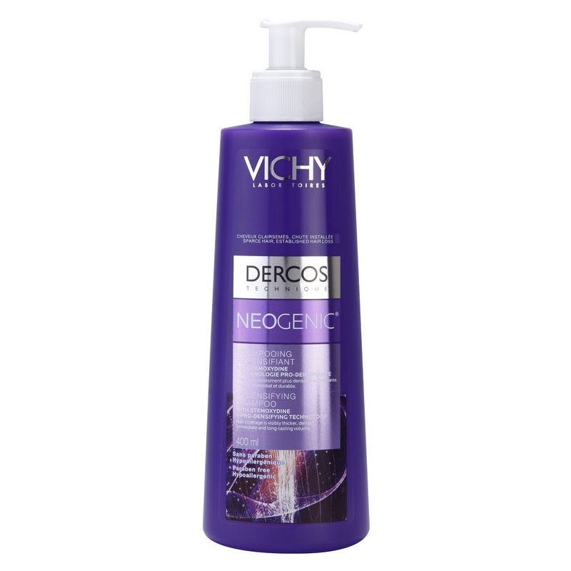 vichy dercos neogenic шампунь для повышения густоты волос 400 мл Vichy Dercos Neogenic шампунь для повышения густоты волос 400 мл — изображение 1