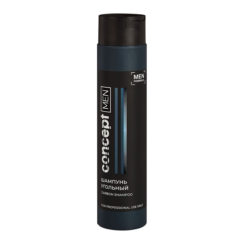 Шампунь угольный для волос carbon shampoo 300 мл concept Шампунь угольный для волос Carbon Shampoo 300 мл CONCEPT — изображение 1