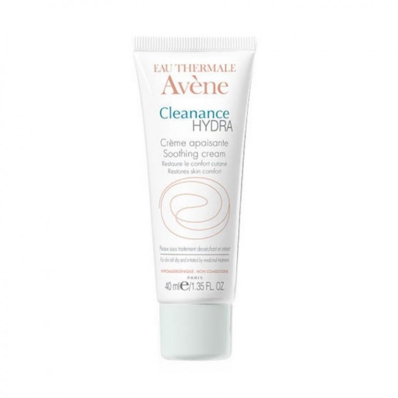 avene cleanance hydra Крем для пересушенной проблемной кожи, успокаивающий 40 мл Avene CLEANANCE HYDRA Крем для пересушенной проблемной кожи, успокаивающий 40 мл — изображение 1