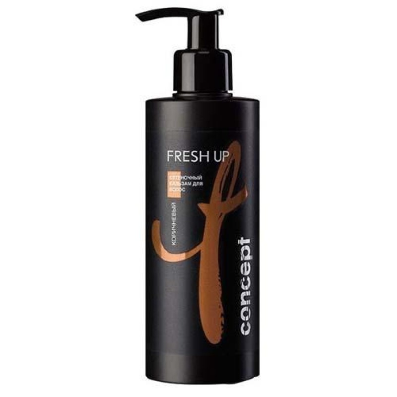 fresh up Оттеночный бальзам для коричневых оттенков волос 250 мл concept Fresh Up Оттеночный бальзам для коричневых оттенков волос 250 мл CONCEPT — изображение 1