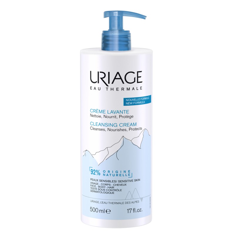 uriage cleansing cream Очищающий пенящийся крем 500 мл URIAGE Cleansing Cream Очищающий пенящийся крем 500 мл — изображение 1