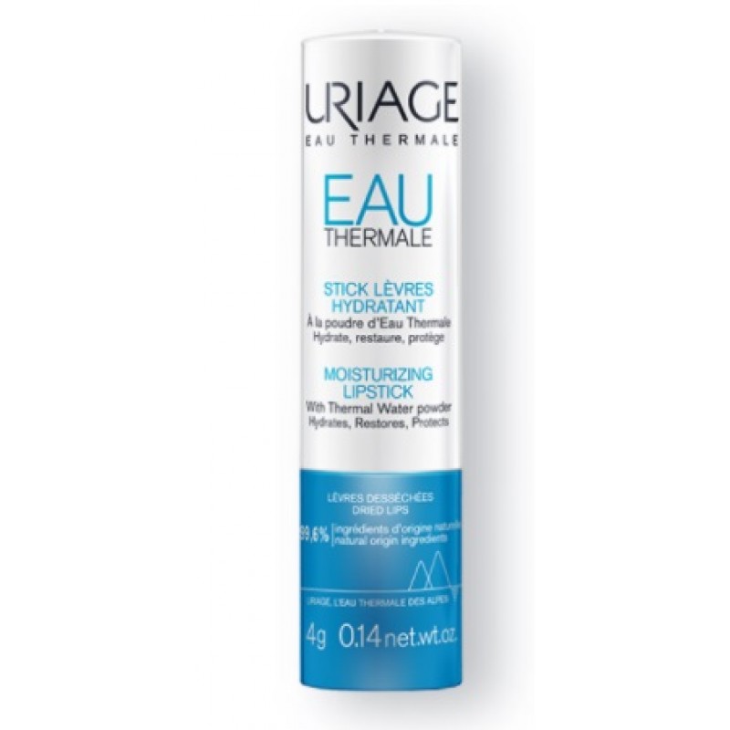 uriage eau thermale Увлажняющий стик для губ 4 гр URIAGE Eau Thermale Увлажняющий стик для губ 4 гр — изображение 1