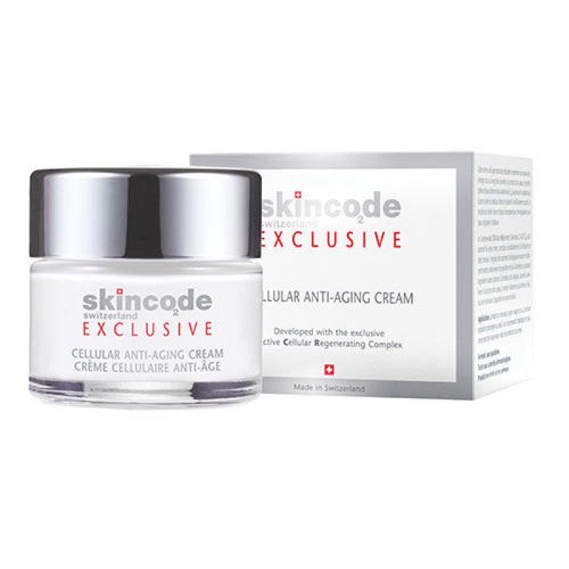 СКИНКОД Клеточный антивозрастной крем, 50 мл, Антивозрастной уход exclusive, skincode СКИНКОД Клеточный антивозрастной крем, 50 мл, Антивозрастной уход EXCLUSIVE, SKINCODE — изображение 1