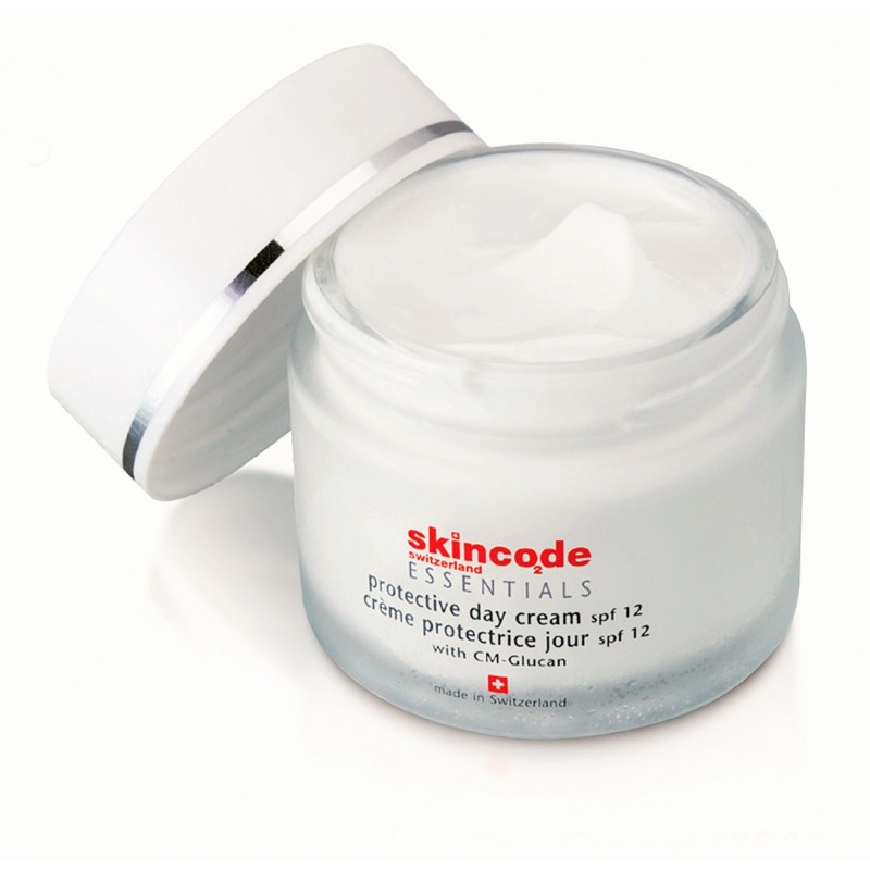 СКИНКОД Защитный дневной крем spf 12, 50 мл, Основной уход essentials, skincode СКИНКОД Защитный дневной крем spf 12, 50 мл, Основной уход ESSENTIALS, SKINCODE — изображение 1