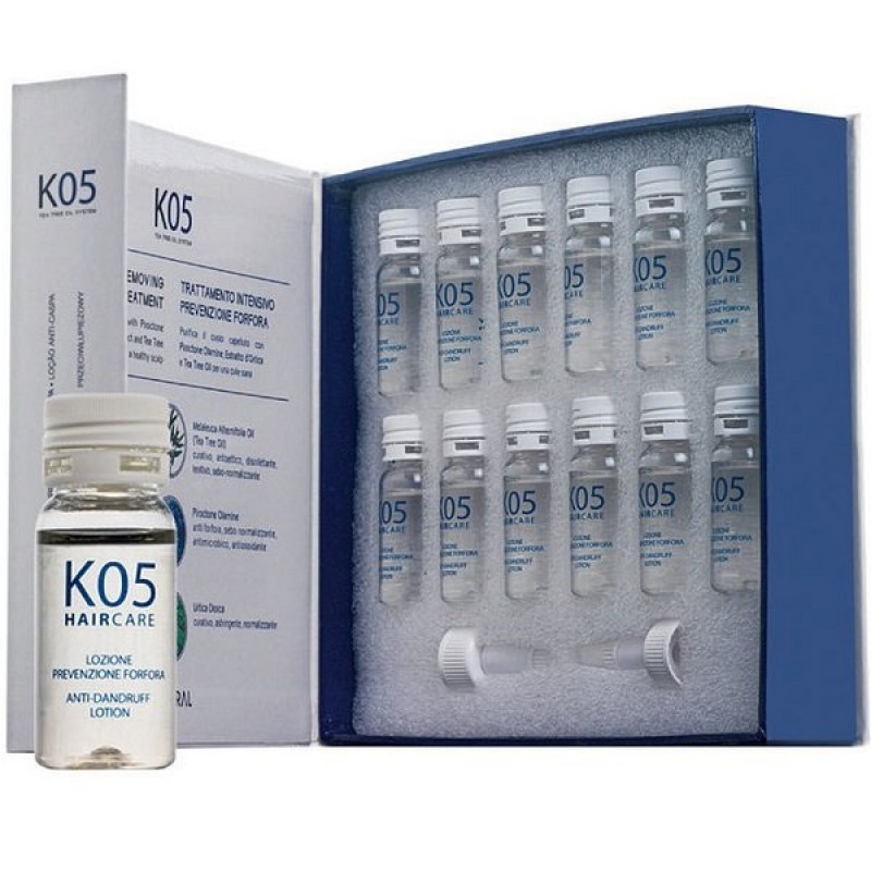 К05 dandruff and dry scalp lotio ЛОСЬОН от перхоти для сухой кожи головы 12*10 мл kaaral К05 DANDRUFF AND DRY SCALP LOTIO ЛОСЬОН от перхоти для сухой кожи головы 12*10 мл KAARAL — изображение 1