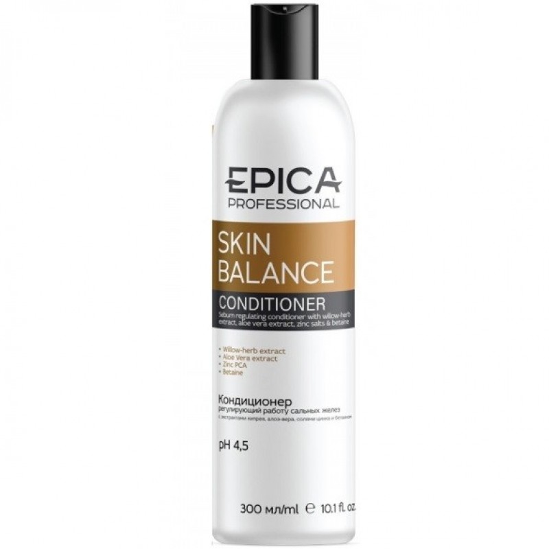 epica «skin balance», Кондиционер, регулирующий работу сальных желез, 300 мл EPICA «Skin balance», Кондиционер, регулирующий работу сальных желез, 300 мл — изображение 1