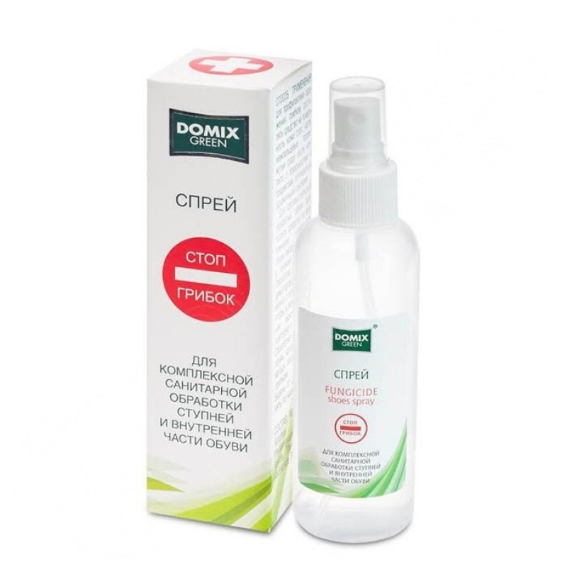 domix green Лосьон спрей д комплексной санобработки ступней СТОП ГРИБОК 150 мл DOMIX GREEN Лосьон-спрей д комплексной санобработки ступней СТОП ГРИБОК 150 мл — изображение 1