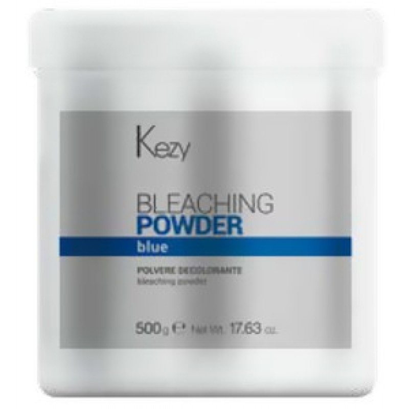 bleaching powder blue Порошок обесцвечивающий голубой анти желтое действие 500 г kezy 93105 Bleaching powder blue Порошок обесцвечивающий голубой анти-желтое действие 500 г KEZY 93105 — изображение 1