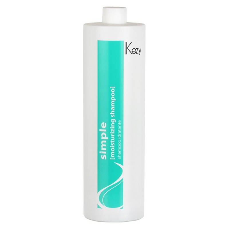 simple moisturizing shampoo Шампунь увлажняющий для всех типов волос 1000 мл kezy 92001 SIMPLE Moisturizing Shampoo Шампунь увлажняющий для всех типов волос 1000 мл KEZY 92001 — изображение 1