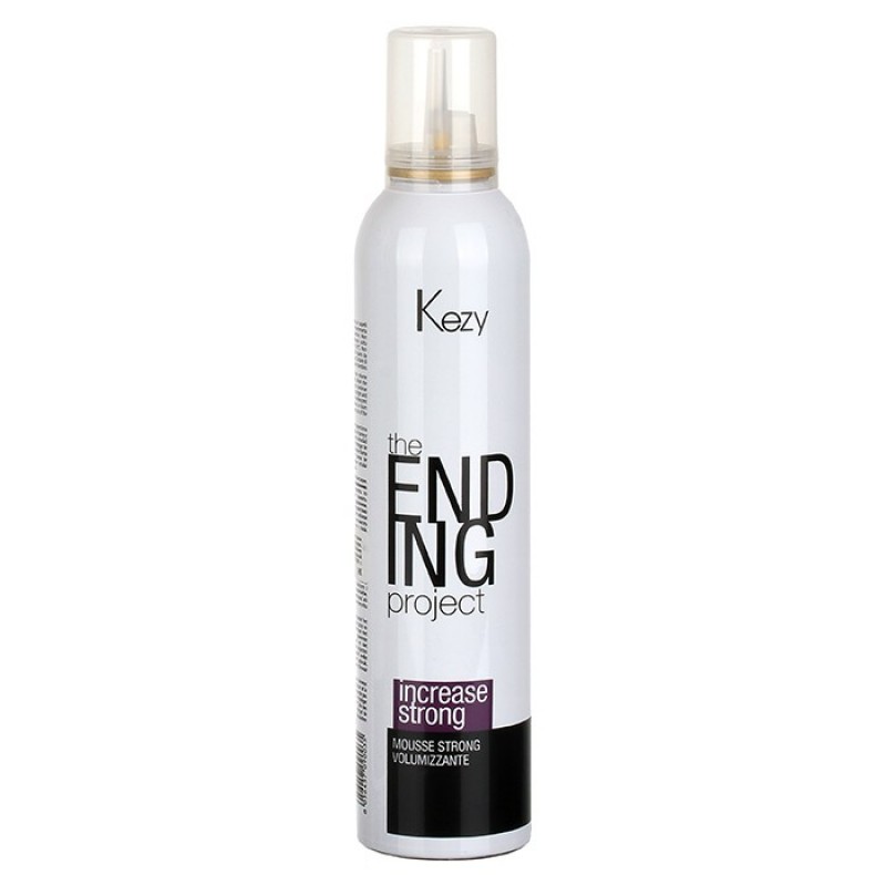 the ending project increase mousse strong Моделирующий мусс для объема и фиксации 300 мл kezy 90003 The Ending Project Increase Mousse Strong Моделирующий мусс для объема и фиксации 300 мл KEZY 90003 — изображение 1