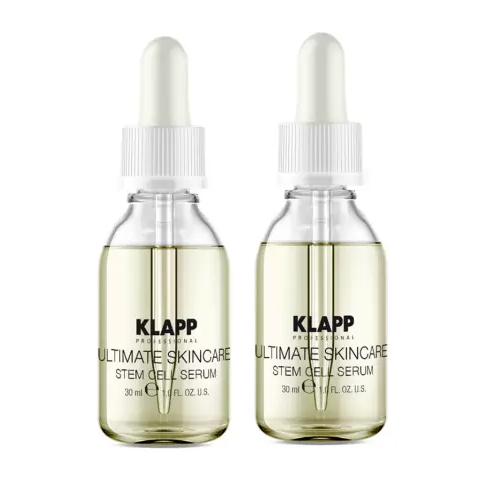 klapp ultimate skincare stem cell serum Сыворотка с фитостволовыми клетками 2*30 мл KLAPP Ultimate Skincare Stem Cell Serum Сыворотка с фитостволовыми клетками 2*30 мл — изображение 1