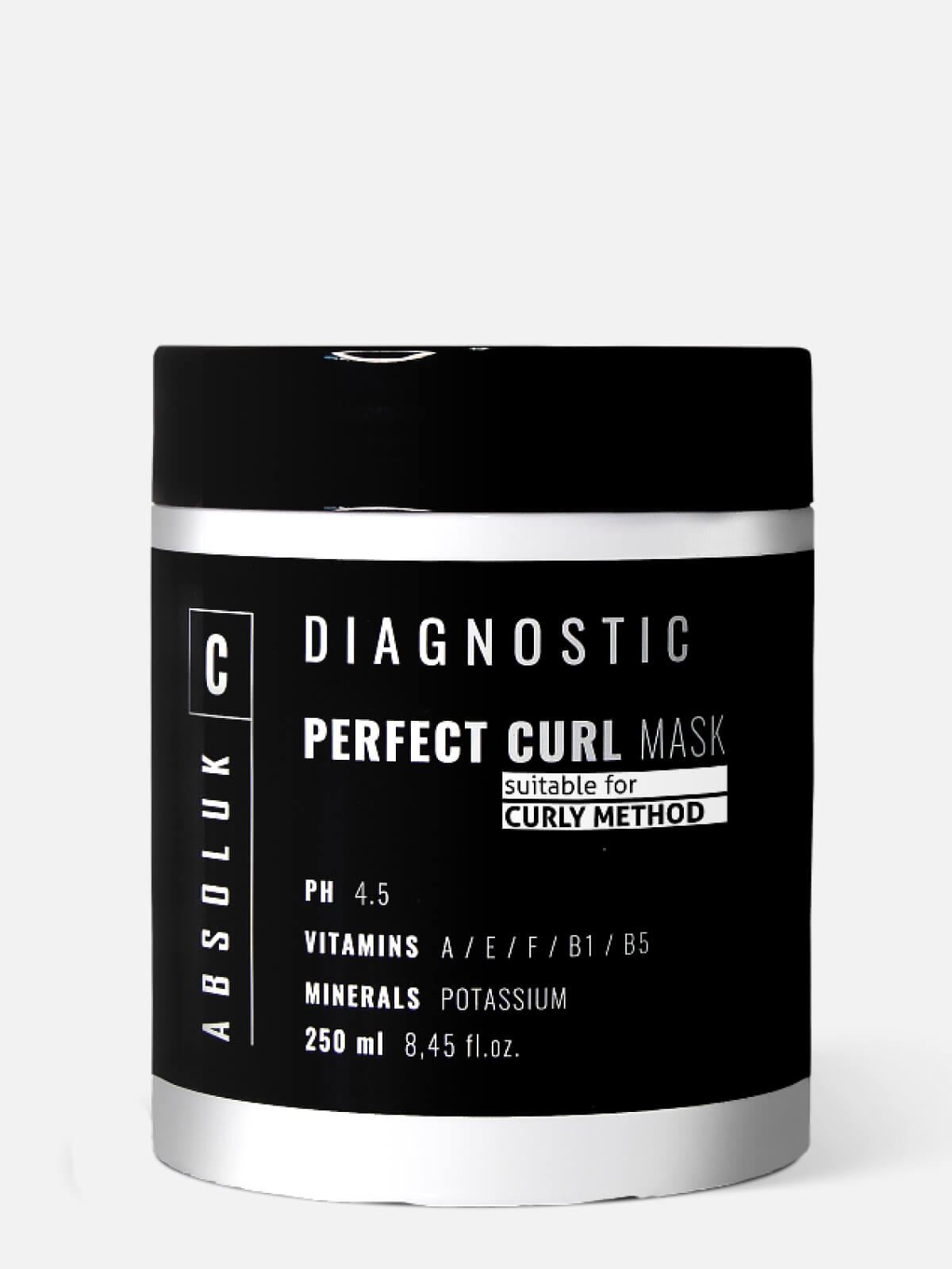 absoluk diagnostic perfect curl Маска для кудрявых волос perfect curl mask 250мл ABSOLUK DIAGNOSTIC PERFECT CURL Маска для кудрявых волос PERFECT CURL MASK 250мл — изображение 1