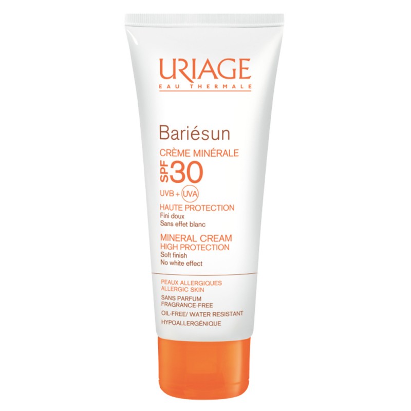 uriage bariesun spf 30 Минеральный крем 100 мл URIAGE Bariesun SPF 30 Минеральный крем 100 мл — изображение 1