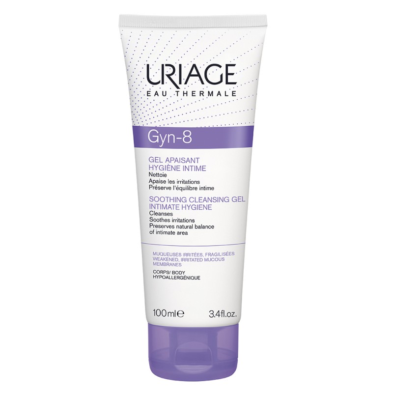 uriage gyn phy Успокаивающий гель для интимной гигиены 100 мл URIAGE Gyn-Phy Успокаивающий гель для интимной гигиены 100 мл — изображение 1