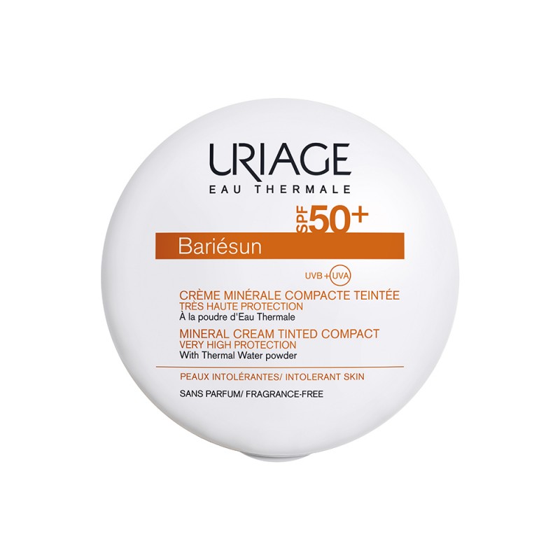 uriage bariesun Минеральная тональная крем пудра spf50+ Золотистая 10 гр URIAGE Bariesun Минеральная тональная крем-пудра SPF50+ Золотистая 10 гр — изображение 1